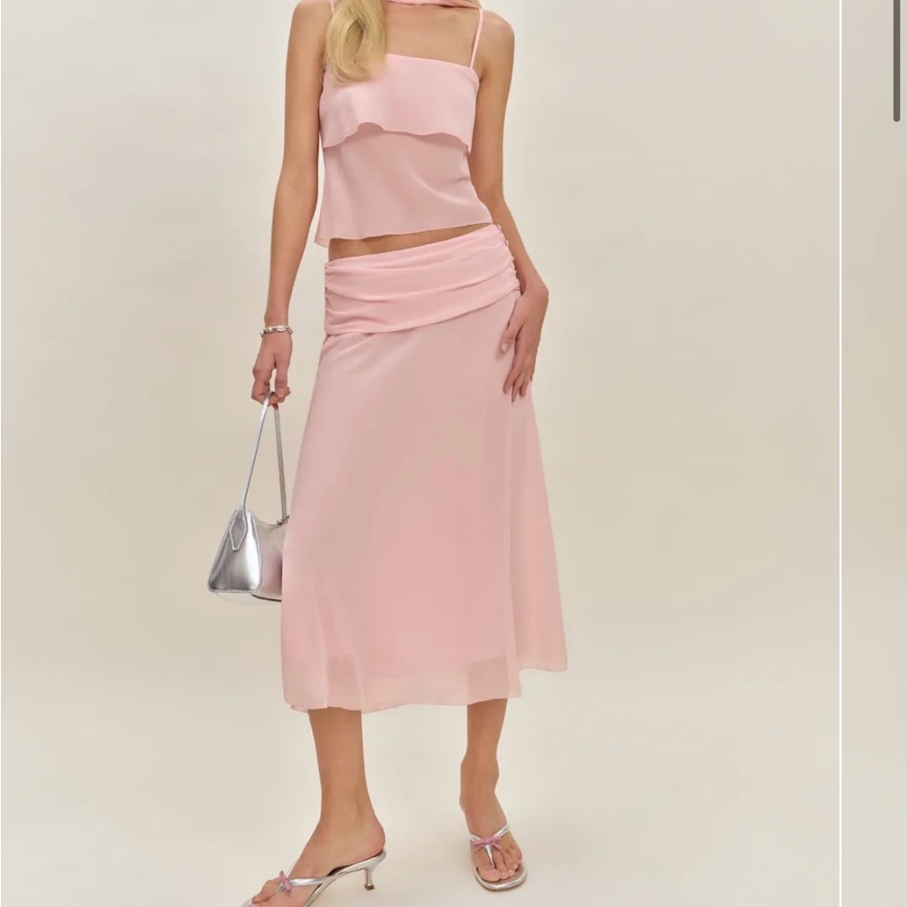 Reformation SET Olivia skirt & Lula Top